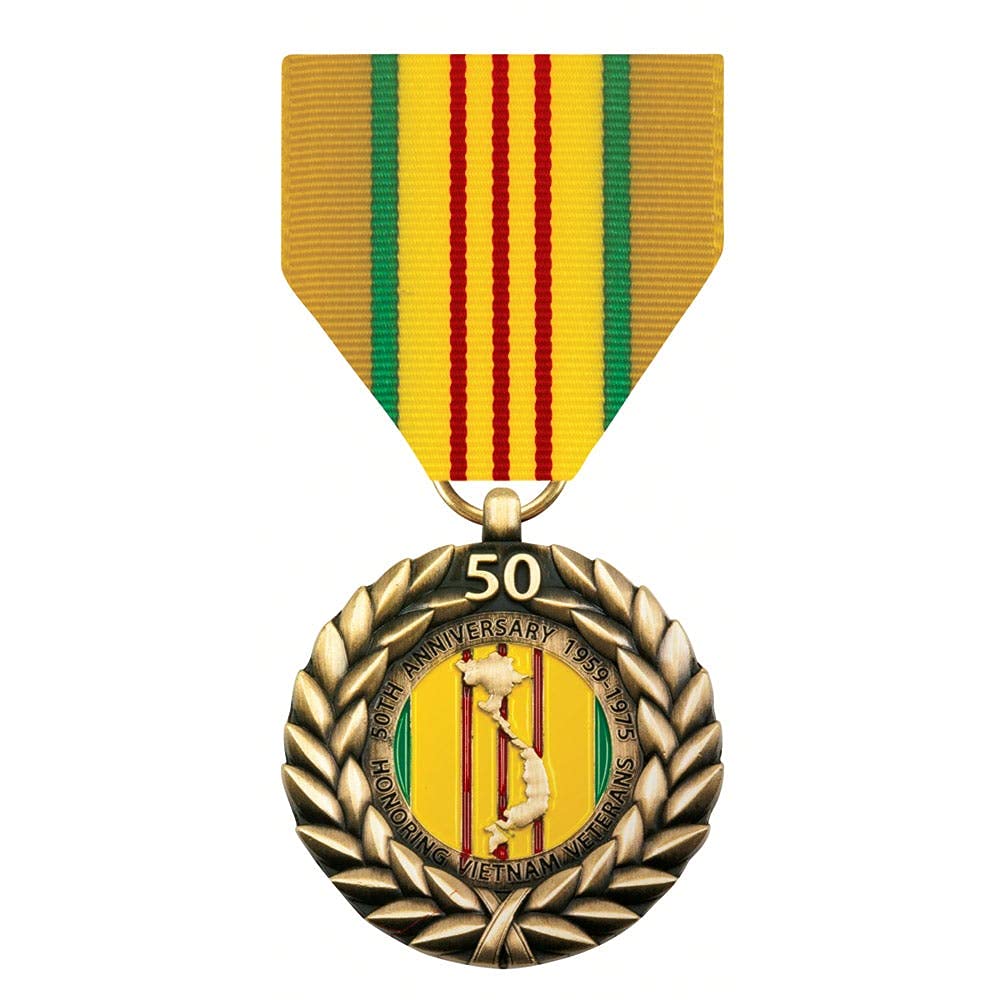 ベトナム　金　メダル Amazon | ベトナム50周年記念メダルブロンズ | Medals of America