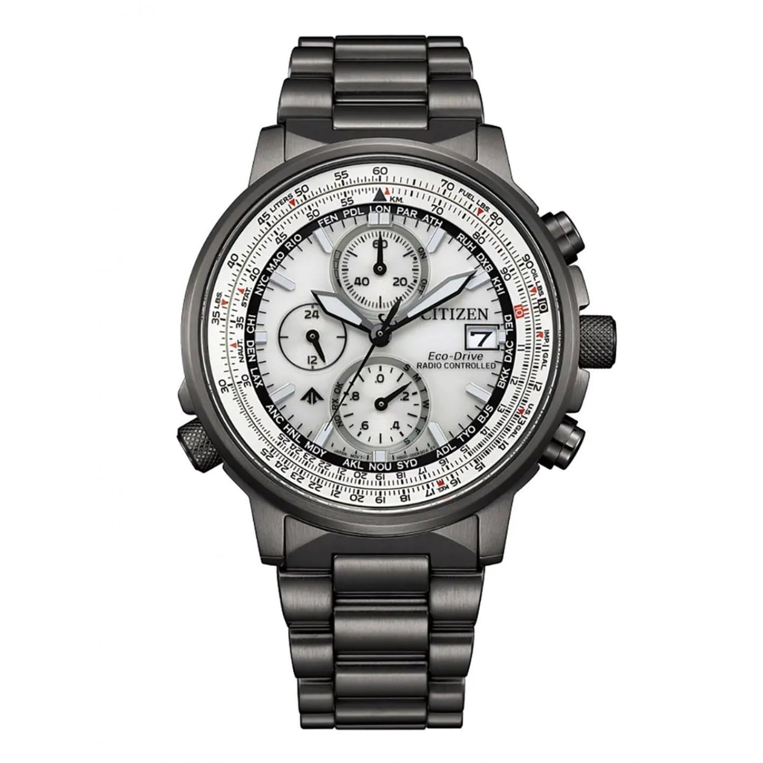 Citizen Funkuhr AT8304-57A H800 Stahl