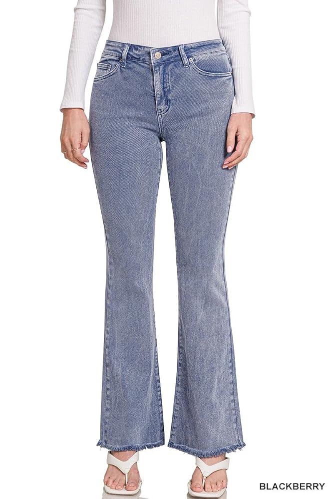 【Size1】Gradient Dye Flare Jeans Gradient Dye Wide Leg Jeans – NIK Wash | Kenneth Cole