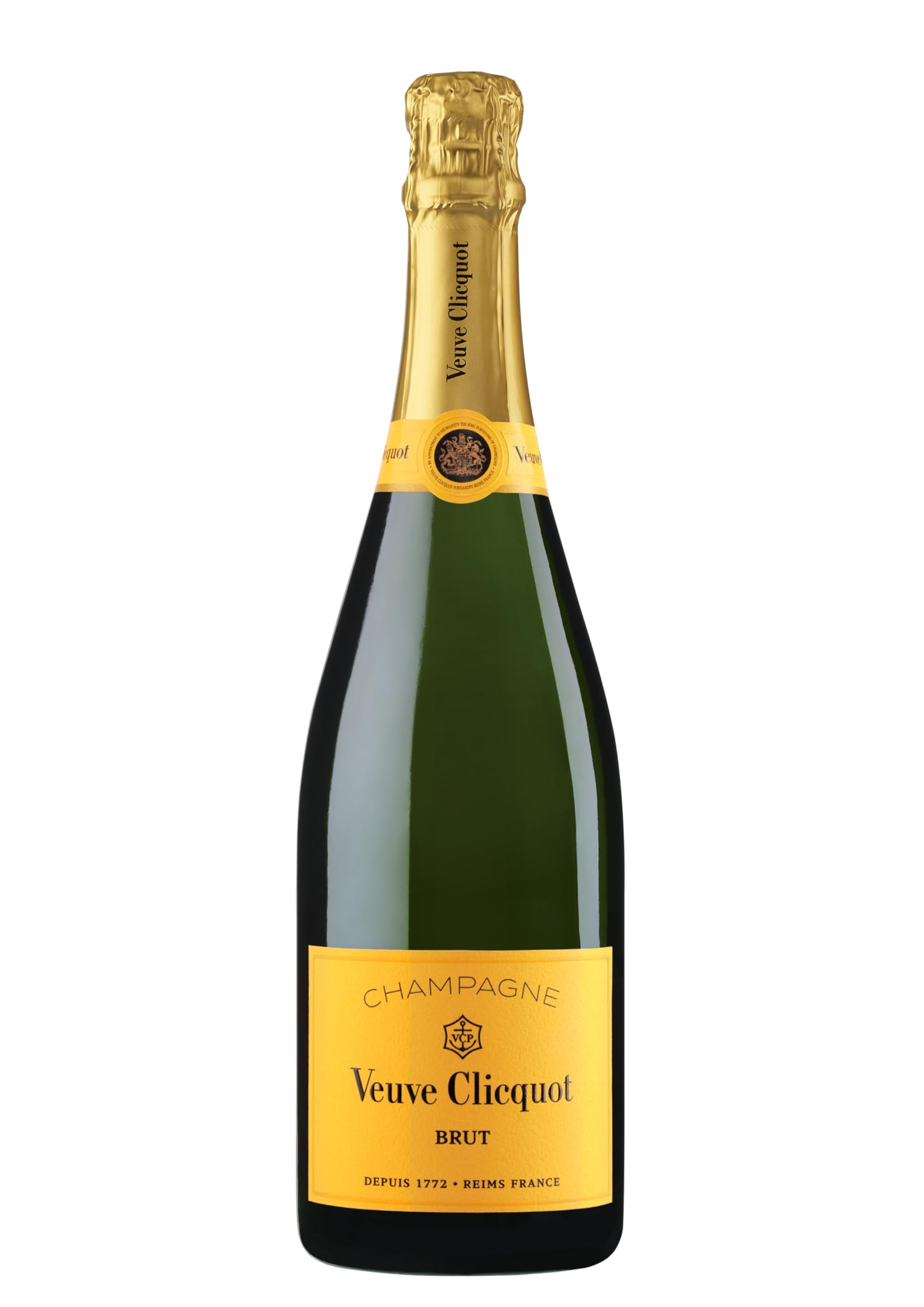 Amazon.co.jp: ヴーヴ・クリコ イエローラベル ブリュット 750ml 正規