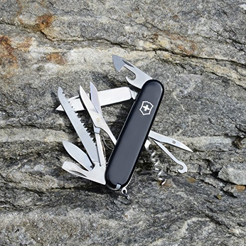 image for Victorinox Huntsman Swiss Army Knife, 15 Functions, Swiss Made Pocket 