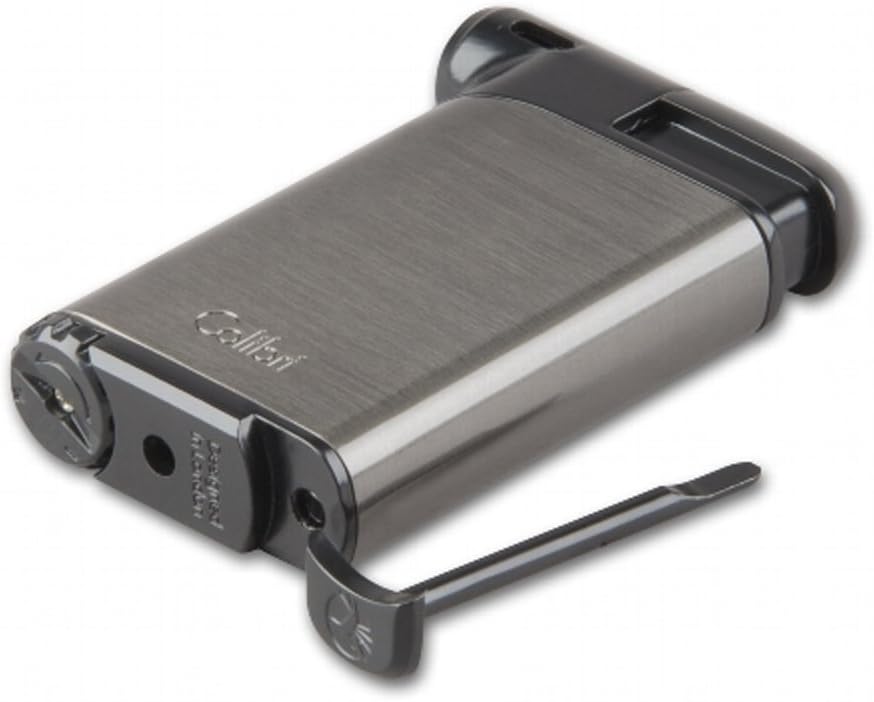 Colibri Pacific Pipe Lighter with Integrated Pipe Tamper Chrome BigaMart