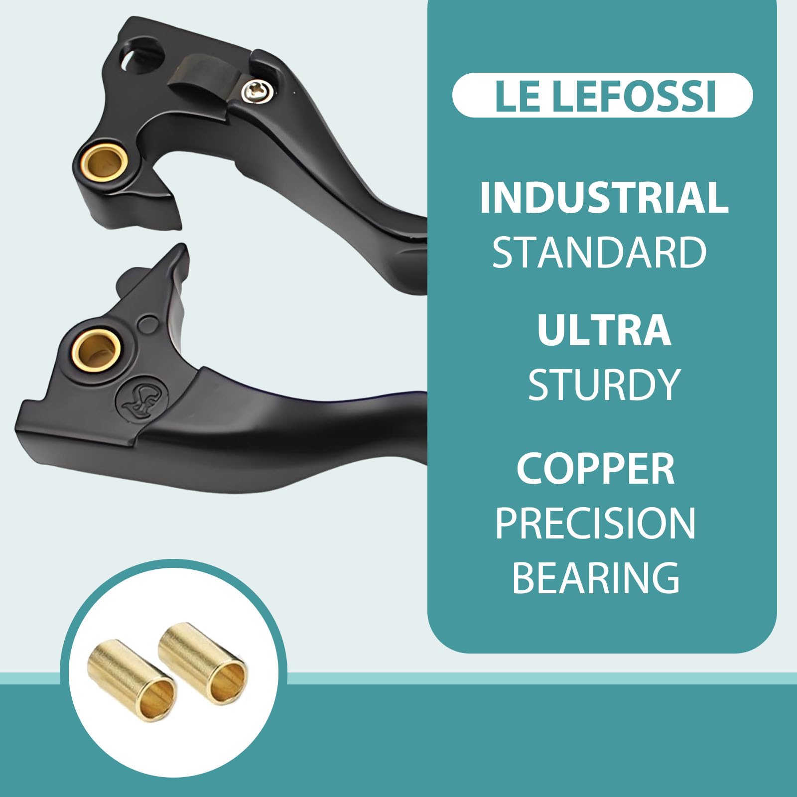 Premium in alluminio freno moto & leva frizione Compatibile con Harley Davidson XL Sportster 883 1200 XL883 XL1200 Forty Eight Seventy Two 2014-2020 - Safety,Corrosion-Resistant, Black