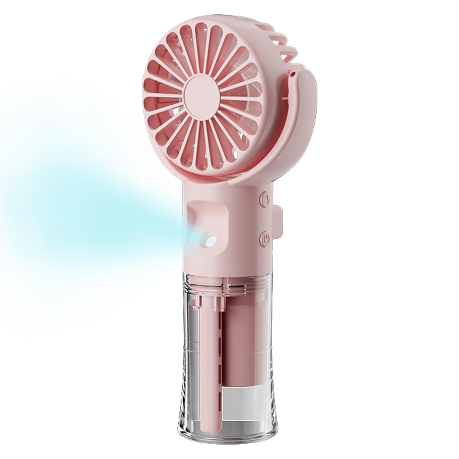 Ventilador portátil de niebla recargable con spray de agua constante