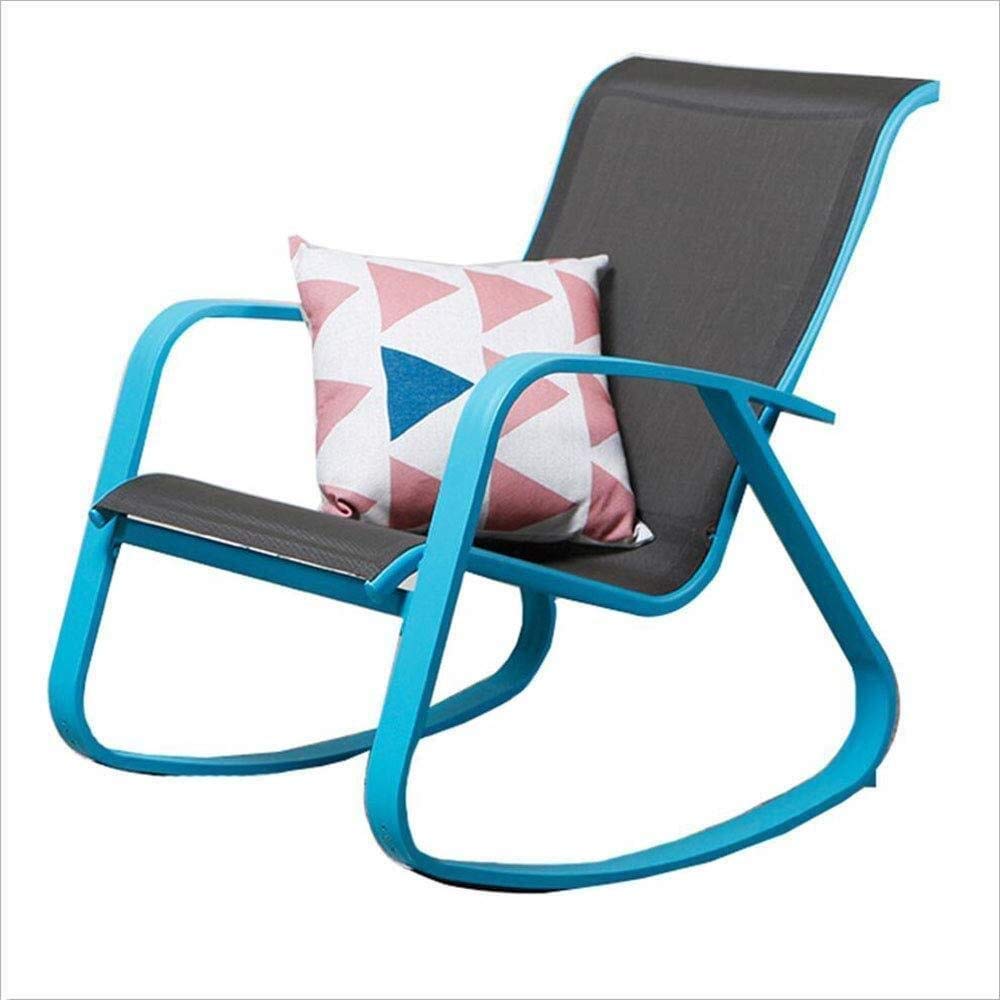 Chaises de jardin inclinables et chaise longue en aluminium pour pause déjeuner et balcon