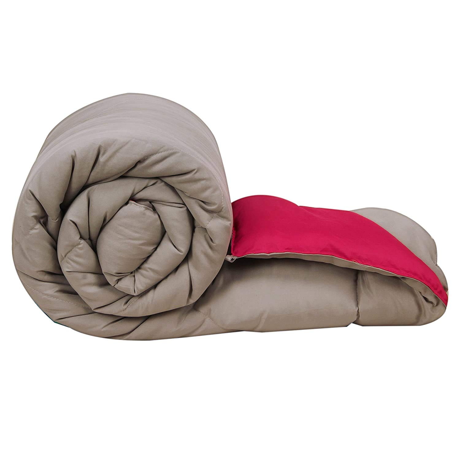 SVT Microfiber 200TC Comforter (Single_Grey & Pink)-image-42