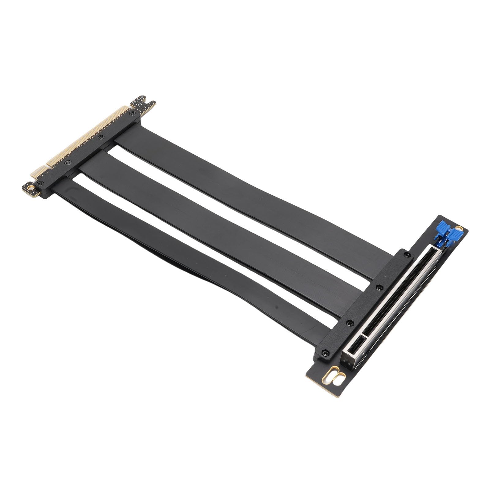 banapoy PCIE 5.0 Riser Cable, PCIE 5.0 16X High Speed Flexible Gen 5 GPU Graphics Card Extension Cable Compatible with RTX4090, 5090, RX7900XTX (20cm)