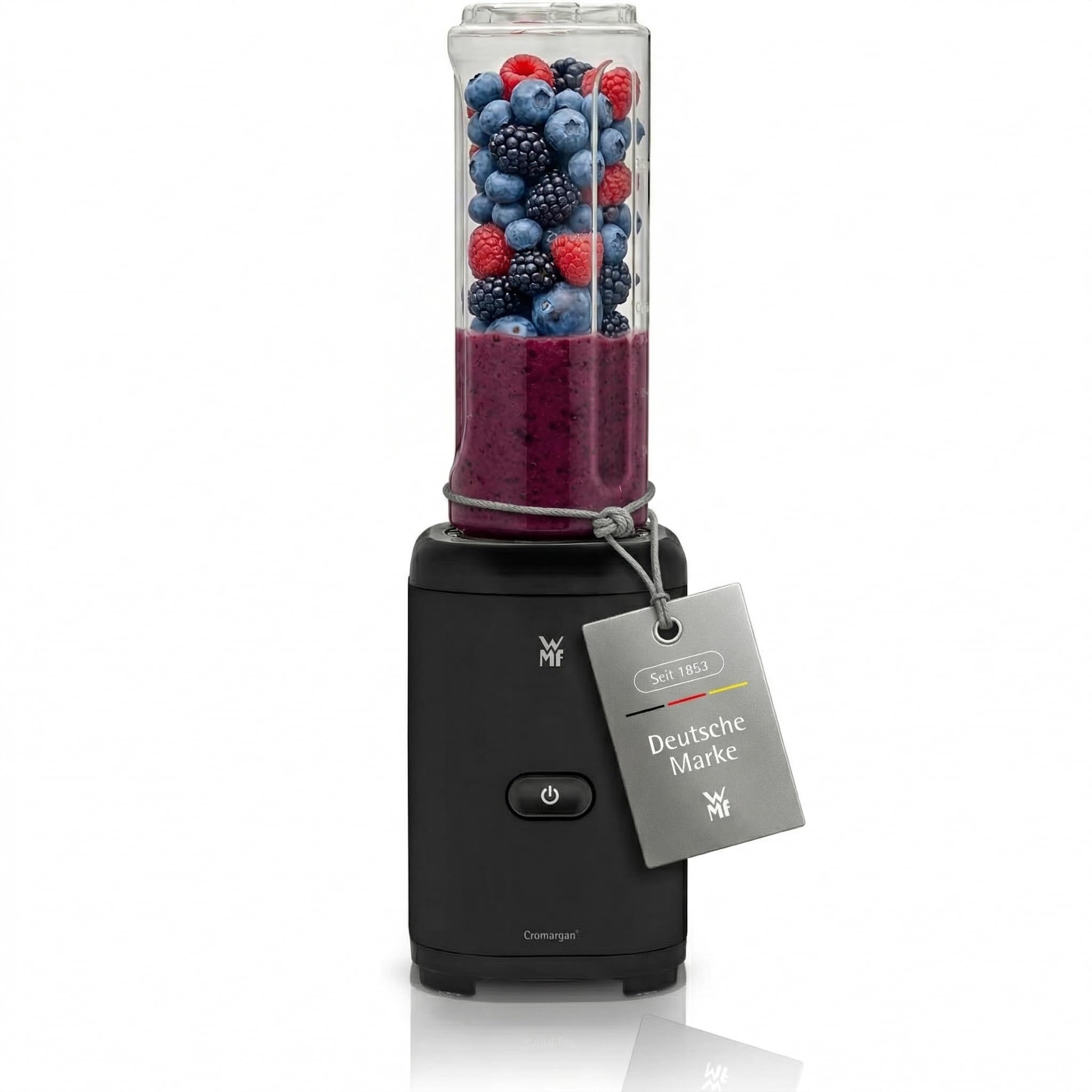 WMF Kult X Mix & Go – Smoothie Maker & Mixer, kompakter Standmixer 300 W mit 0,6 L Tritan-Flasche... Ansicht 2