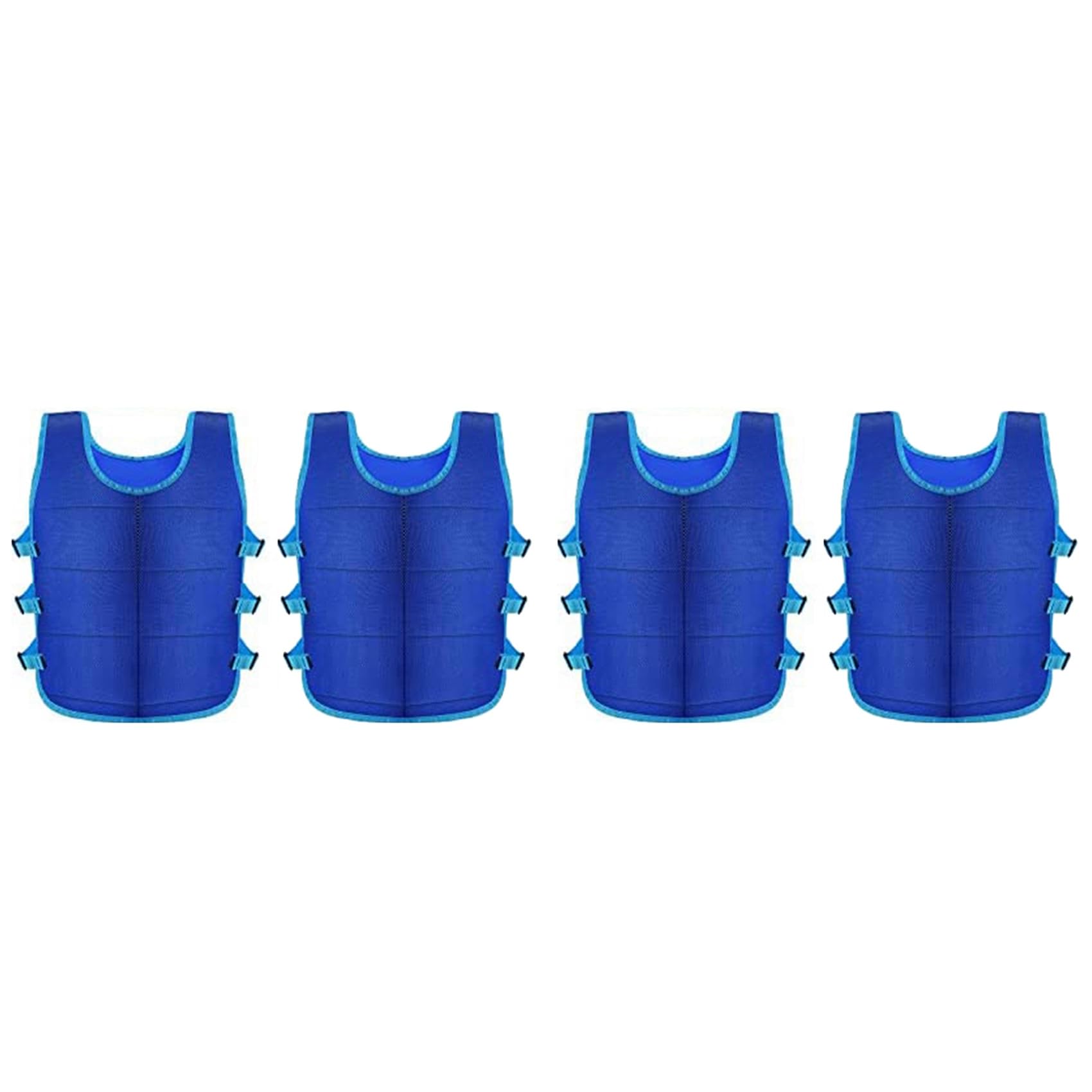 rieder Chaleco refrigerante de 4 piezas con bolsa de hielo de 96 piezas, chaleco de hielo ajustable para hombres y mujeres, trabajo en climas cálidos, pesca, ciclismo