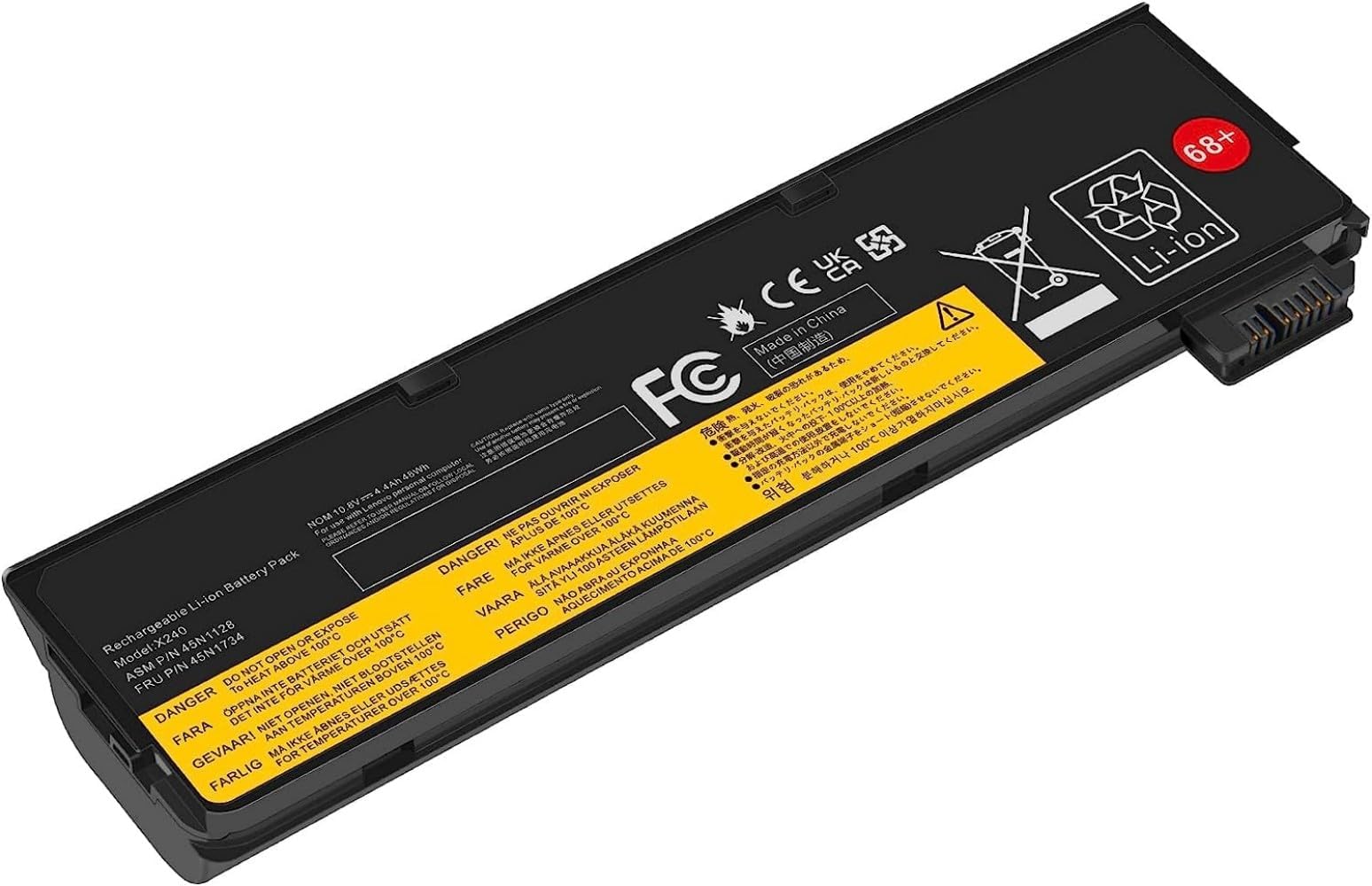 68 0C52862 0C52861 45N1126 45N1127 Laptop Battery Replacement for Lenovo ThinkPad T440 T440s T450 T450s