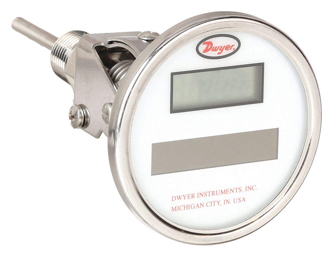 Dwyer Instruments - DBTA3901 - Bimetal Thermom, 3 In Dial, -58 to 302F
