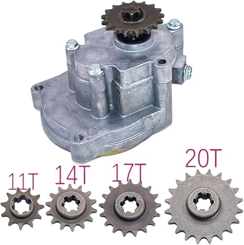 Miniatura 3 de T8F 11 14 17 20 dientes tambor de embrague caja de engranajes piñón 33cc 43cc 49cc Ty Rod II Go Kart Mini Moto Dirt Bike Scooter Xtreme (color  caja