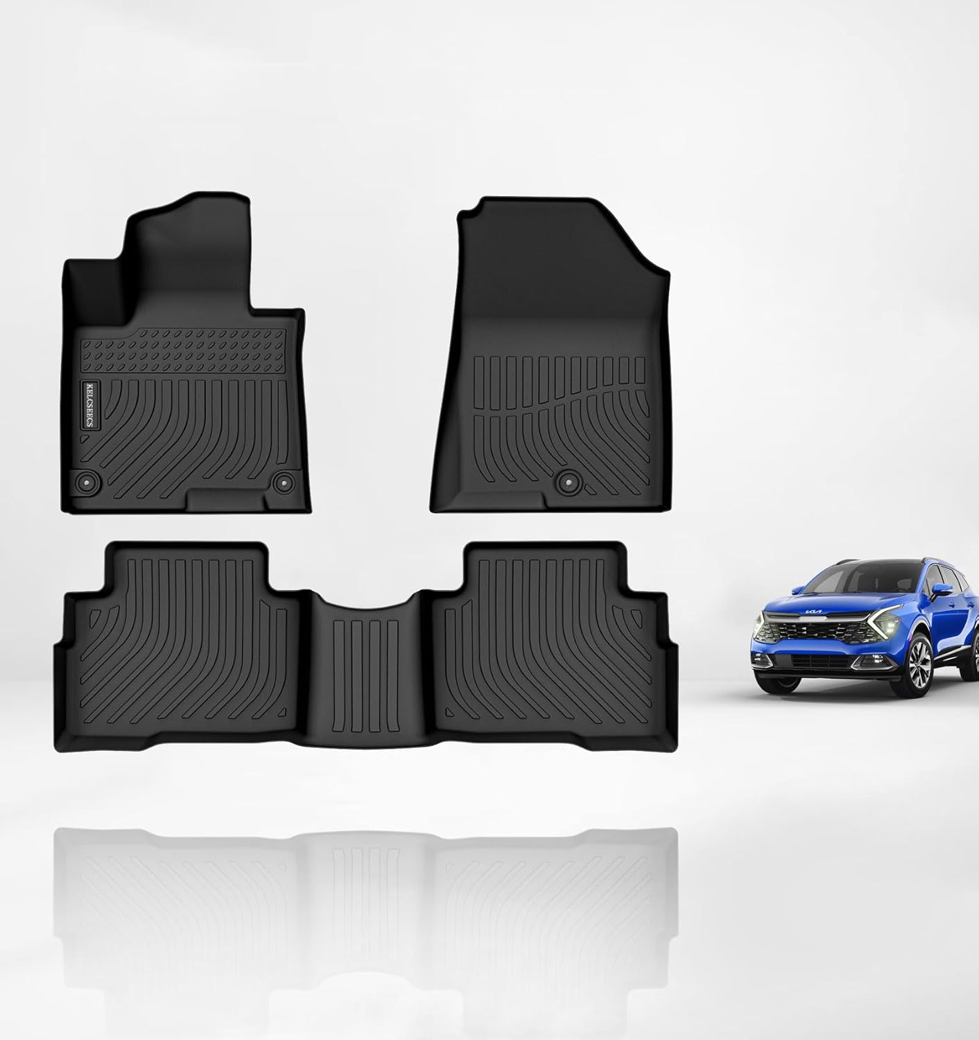 KELCSEECS Floor Mats Custom for 2024 2023 Kia Sportage