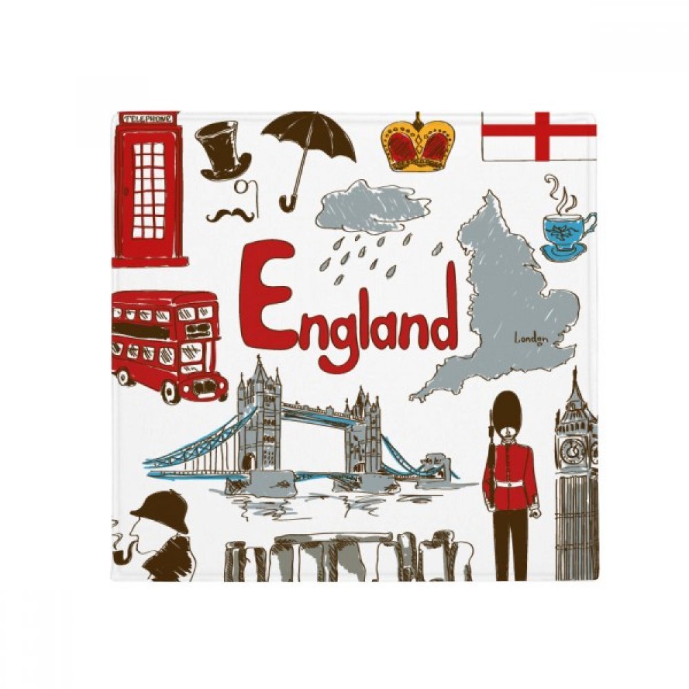 Tapis animaux angleterre multicolore 80cm pour sol de cuisine et paillasson de maison antidérapant