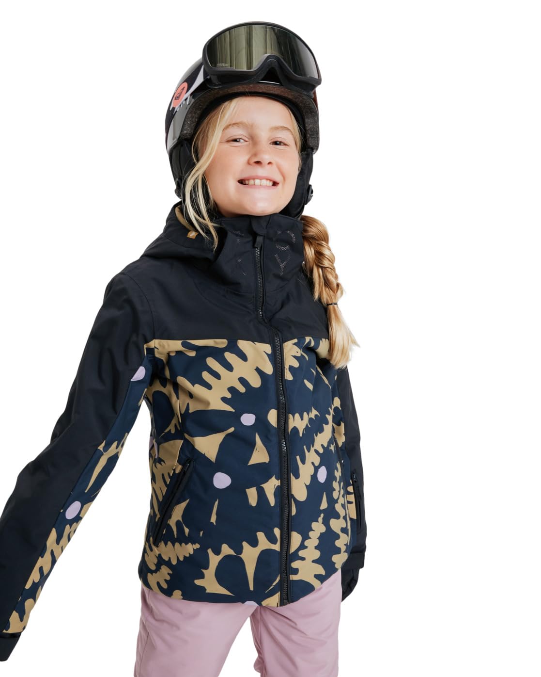 Roxy Free Jet Block Girl Jacket Giacca Bambine e ragazze (Pacco da 1)