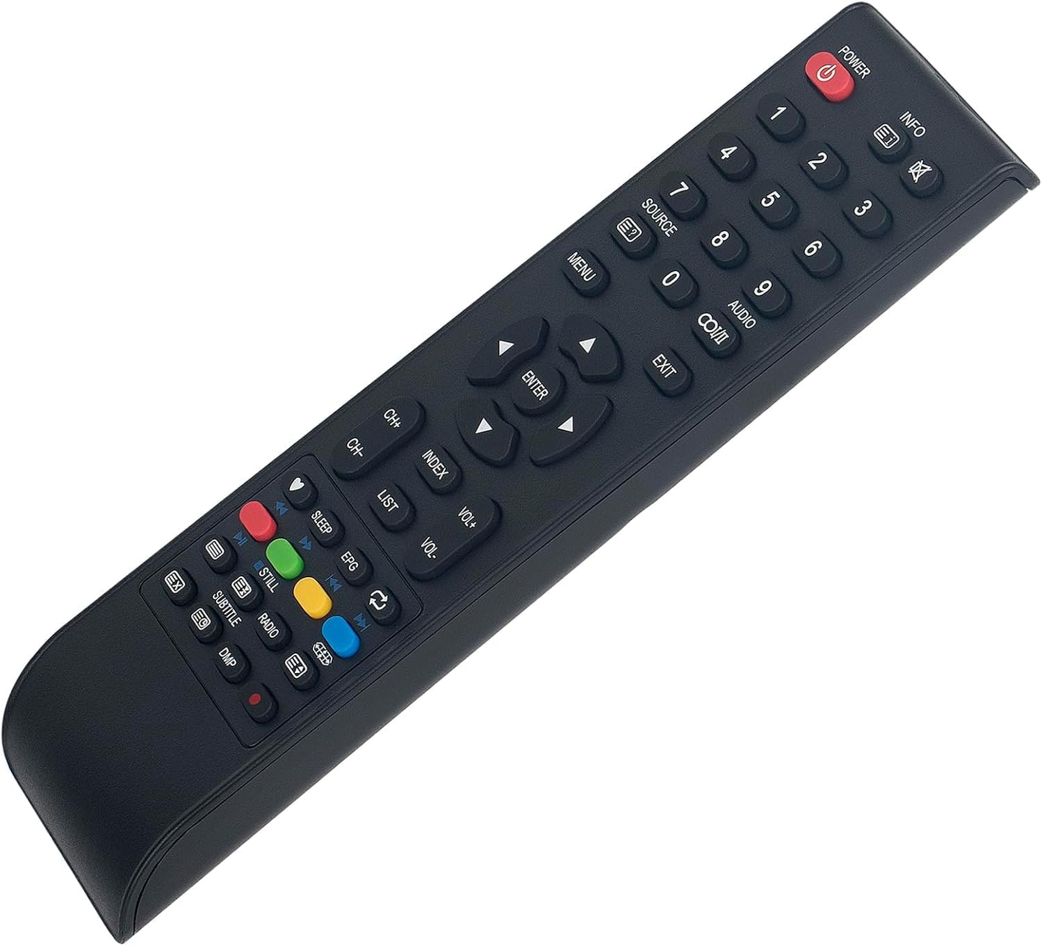 ALLIMITY Remote Control, angled view