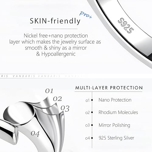 Miniatura 82 de Extensor de collar de plata de ley 925, extensores de cadena de collar para mujer, pulsera de cadena, extensión de joyería para collares, juego de 3