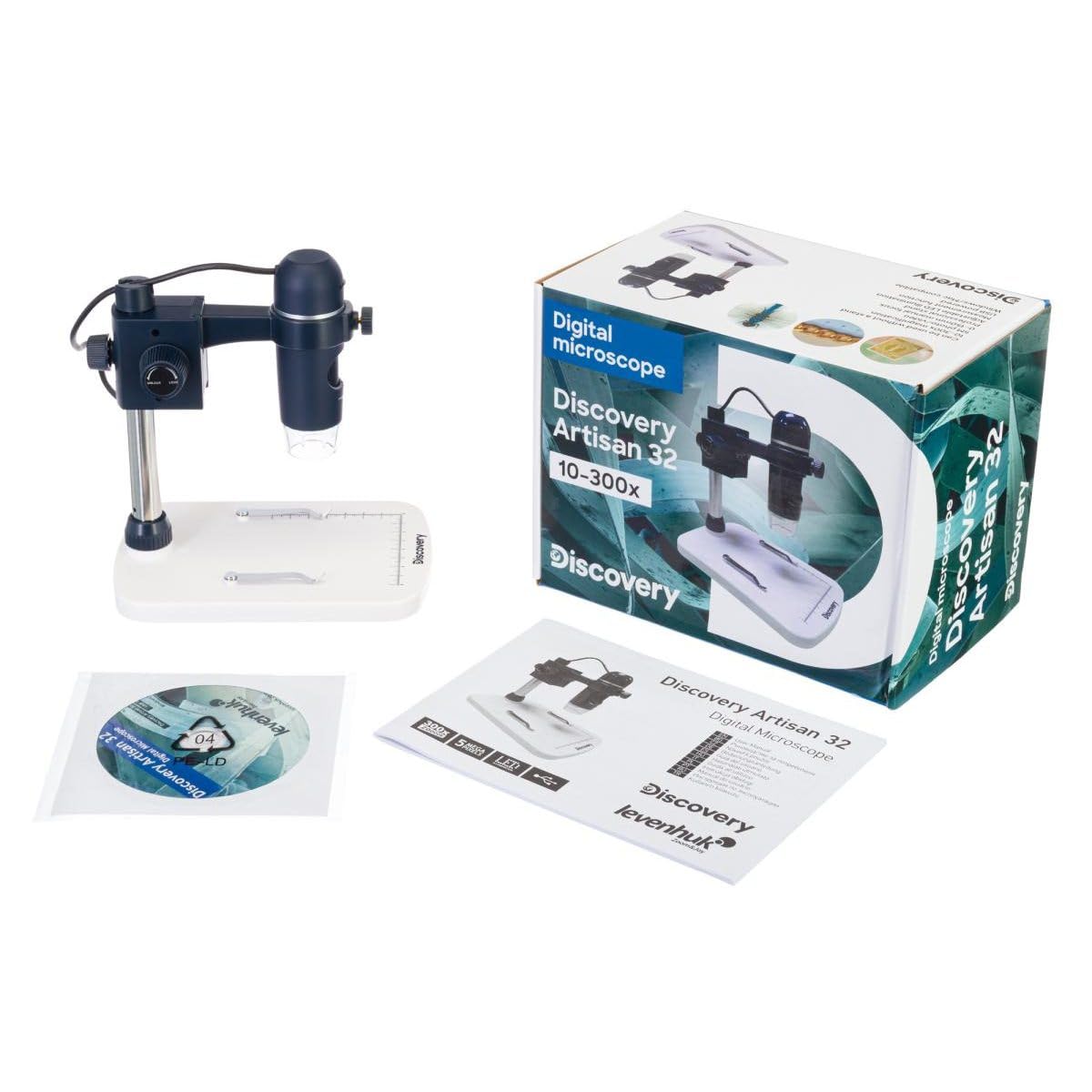 Levenhuk Discovery Artisan 32 Digitalmikroskop | Levenhuk - ref. 78160 - 5905555012018 - Blau