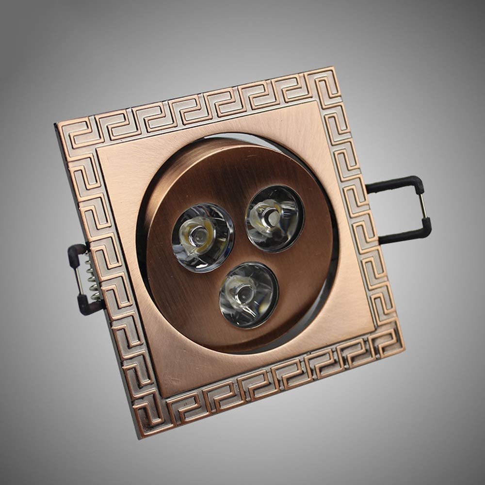 Plafonnier LED antique ajustable blanc pour illuminer et décorer votre intérieur