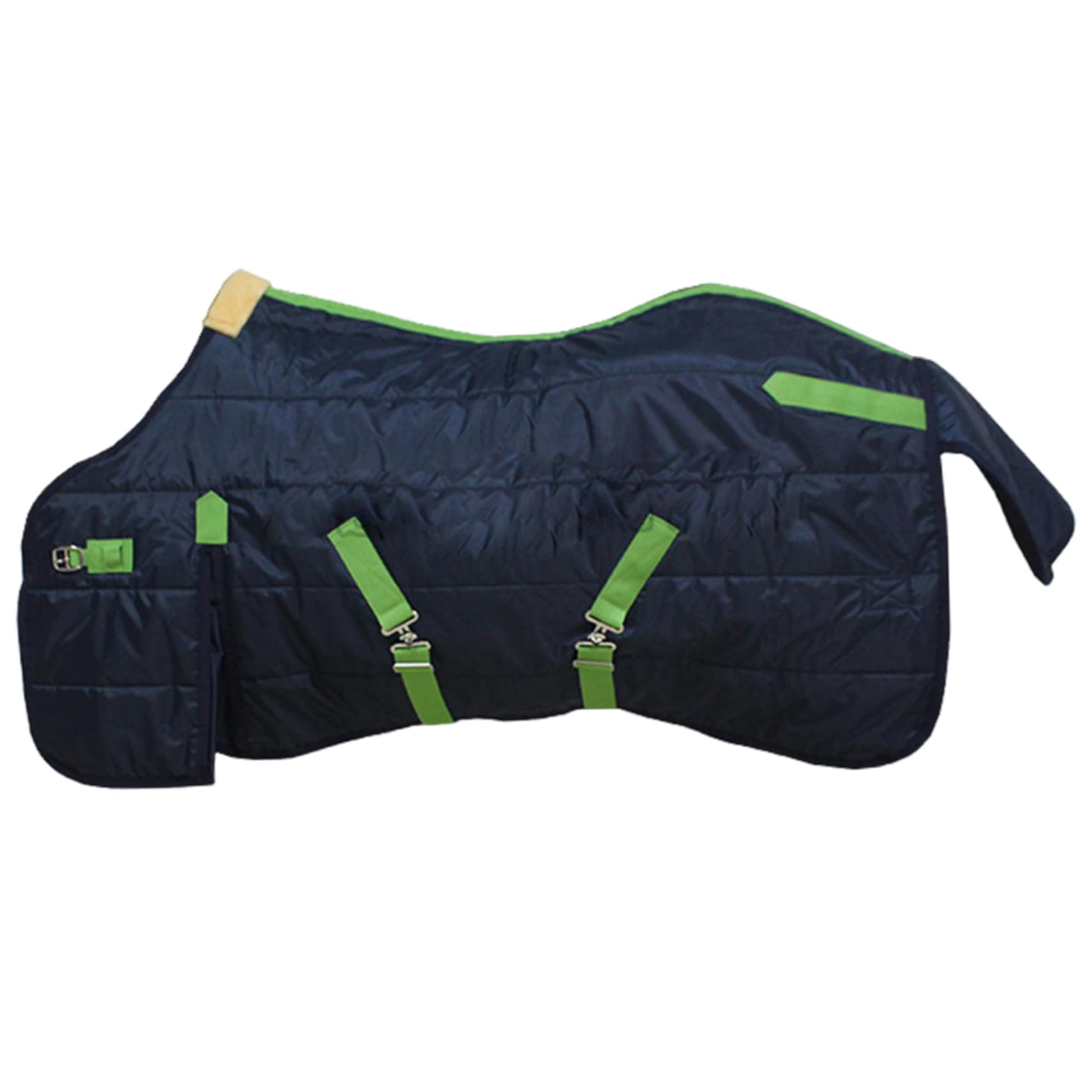 Jorzer Manta de Invierno para Caballos de 39 Pulgadas, Impermeable, Resistente al Viento y cálida, Gruesa, para Mini Caballos, Ponis y Potros..