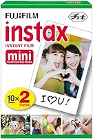 Vista 3 de Fujifilm instax Mini 9 Instant Camera (Ice Blue) with Film Twin Pack Bundle (2 Items)