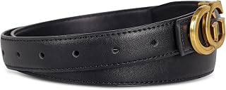 Aurolran Women's Leather Belt with Buckle - Genuine PU Leather, Versatile for Dresses Jeans Coats, Multiple Colors