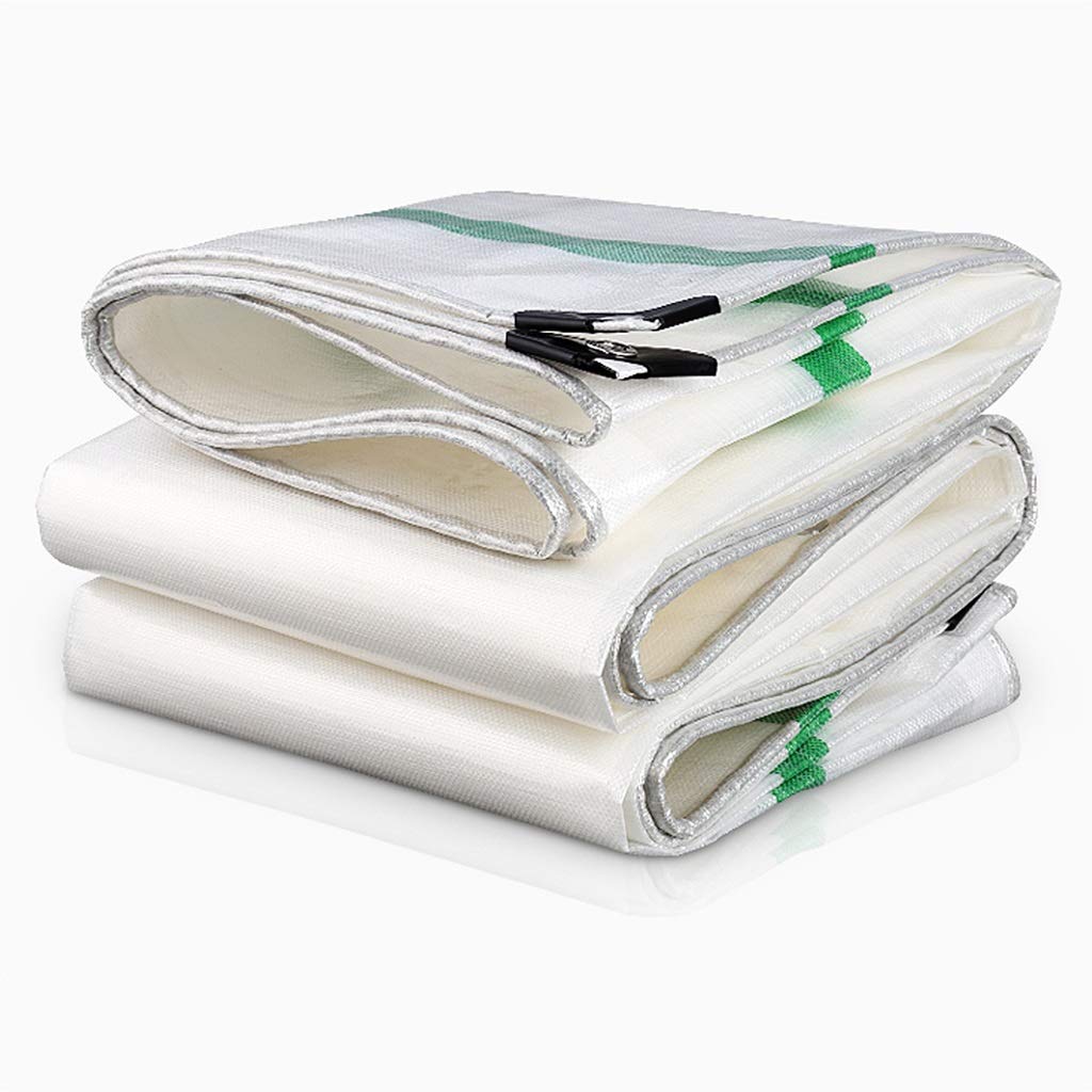 RajoNN Lona Impermeable Resistente, Cubierta de Lona para Tienda de campaña, Cubierta de Lona de poliéster con Refugio para Tienda de campaña, Lona para Acampar, Cubiertas para Lluvia al Aire Libre,