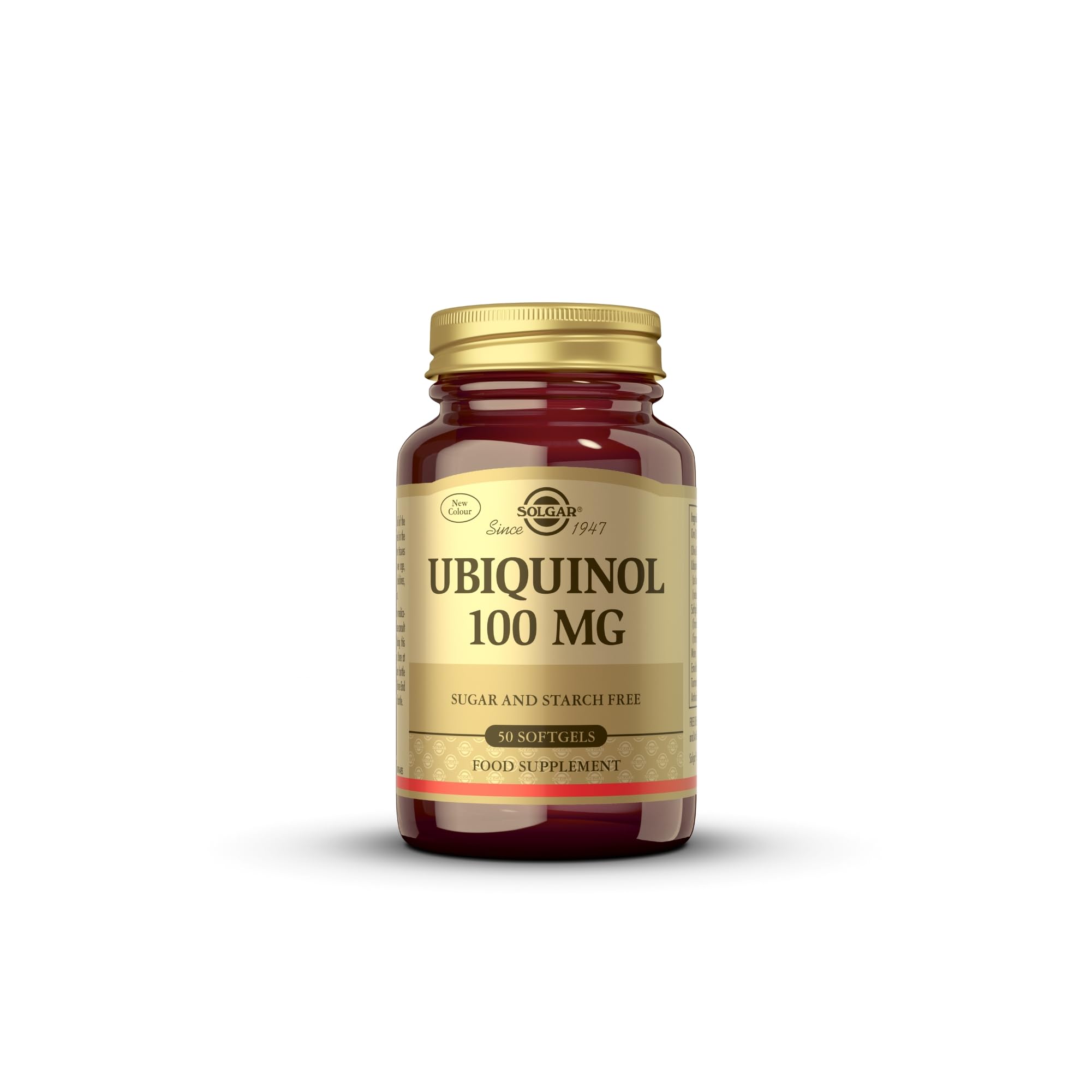 Solgar | Ubiquinol 100 mg | Forma Reducida de Co-Q10 | 50 Cápsulas Blandas