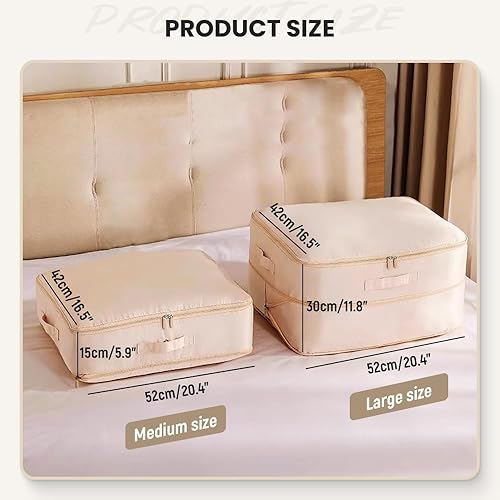 Miniatura 8 de Organizador Ultra Ahorro de Espacio con Autocompresión, 2024 NUEVO, Bolsas de Mudanza Resistente, Bolsa de Almacenamiento para Ahorrar Espacio,