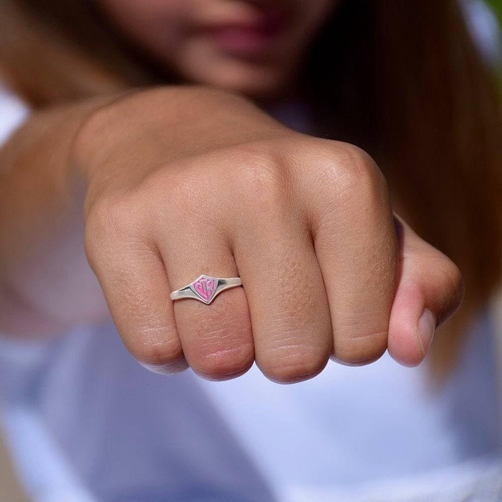 Pink Mini CTR LDS CTR Ring by Ringmasters | Choose the Right Faith Ring | Keepsake LDS Jewelry