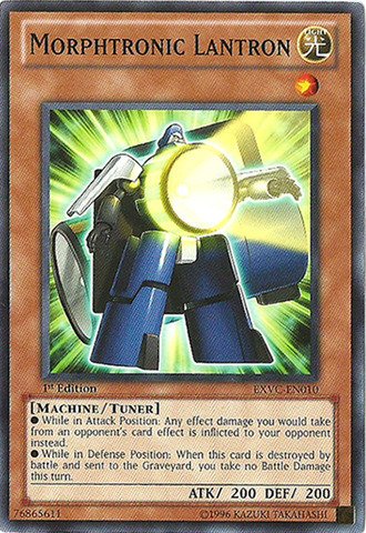 Amazon.co.jp: 遊戯王 英語版 Morphtronic Lantron (EXVC-EN010