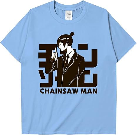 Amazon Co Jp チェンソーマン Tシャツ ひめの アニメ グッズ レディース 丸首 半袖 かわいい ティーシャツ メンズ 通気 スポーツ シャツ D Xs ファッション