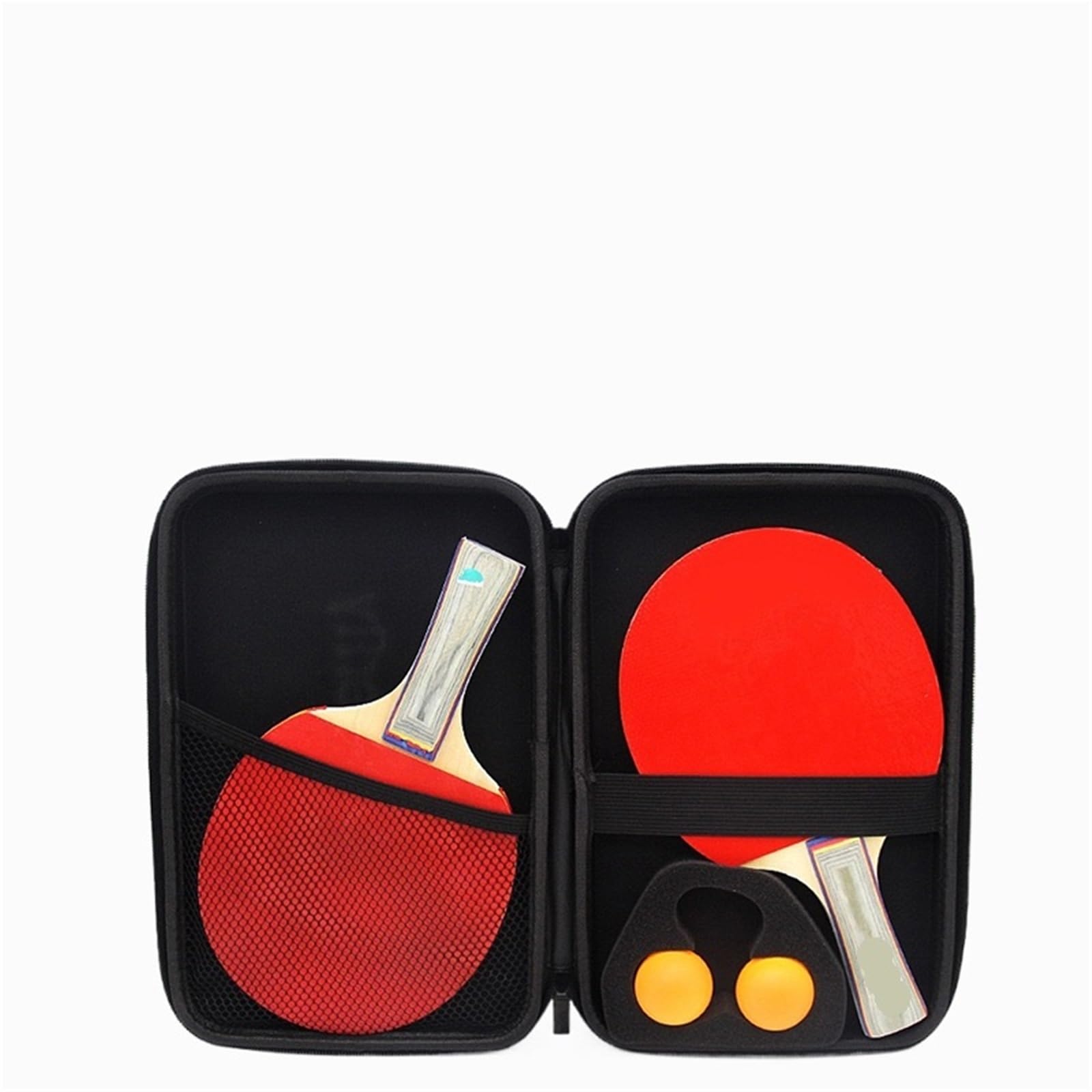 Custodia rigida for protezione e conservazione dell'attrezzatura for racchetta da ping pong quadrata for club sportivo da ping pong Per Ping Pong