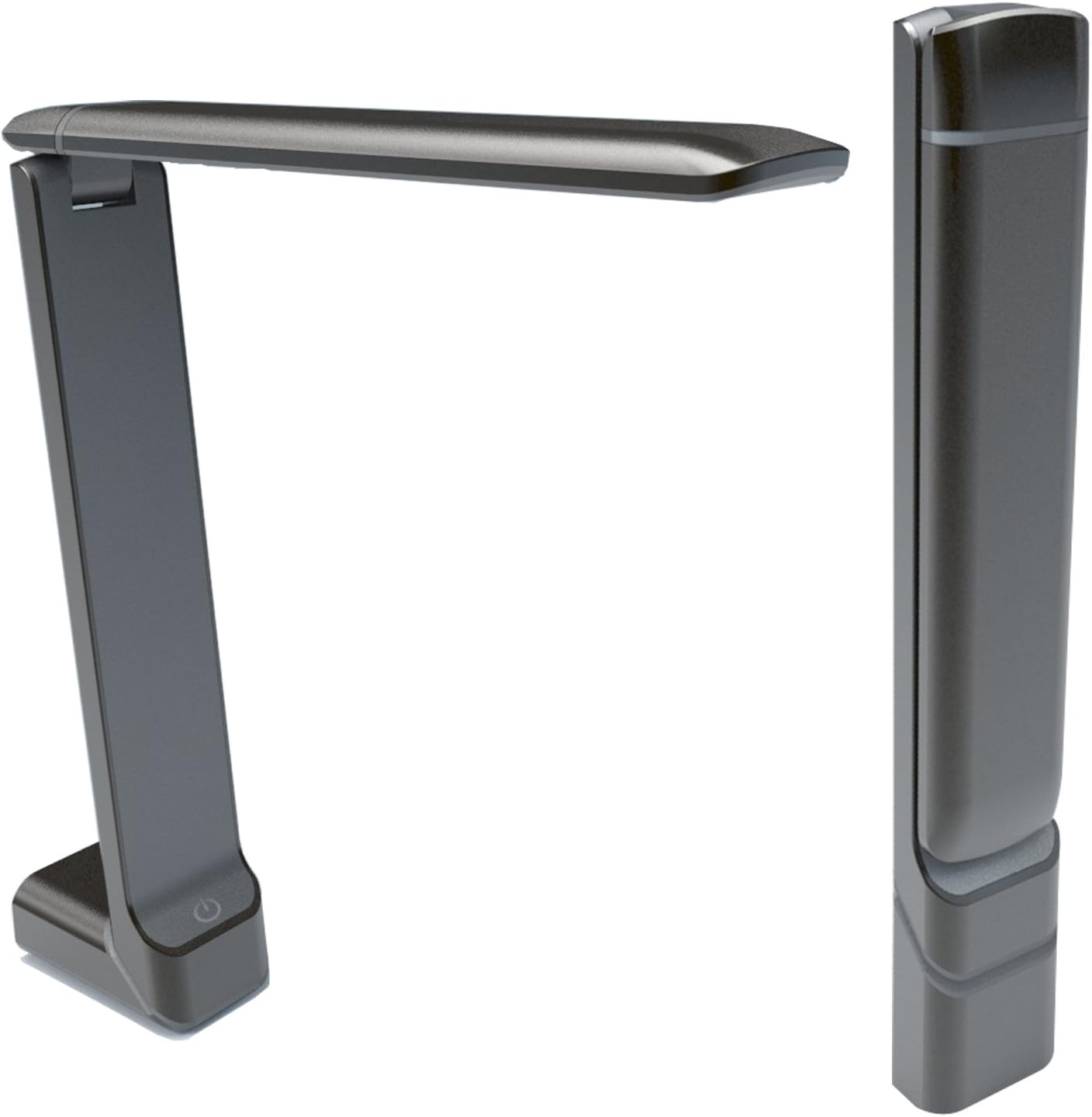 Premer PM-L615-G LED Desk Lamp/Table Lamp with USB Rechargeable Dimmable Portable for 8 Hours,Eye-Caring Panel Design Touch-Sensitive Switch 3 Brightness Levels