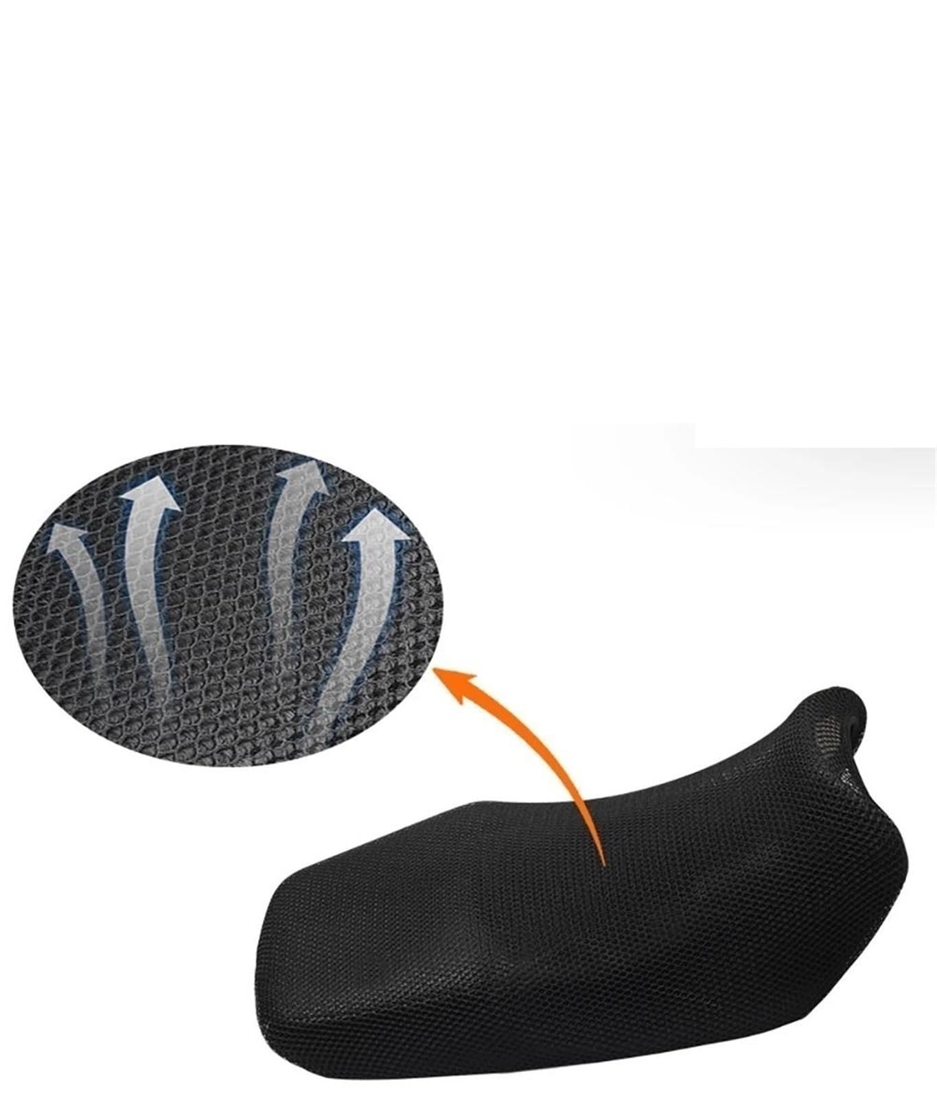 Générique Coussin siège Moto Housse de Selle en Maille pour BMW R1200RT, R1200 RT, R 1200, Accessoires Moto, Housse Protection et d'isolation(Style2)