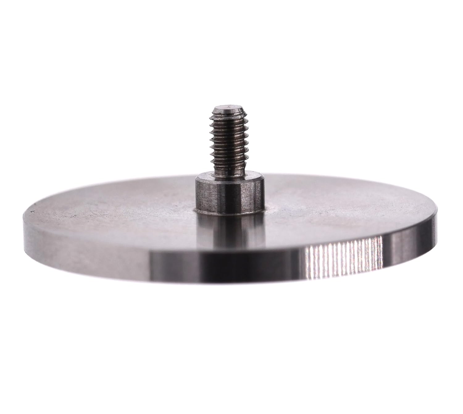 SUXING Flat Point Contact Point for Dial Digital Indicator Depth Gauge Thickness Gauge 30mm Diameter 4-48 UNF Thread 5mm Length