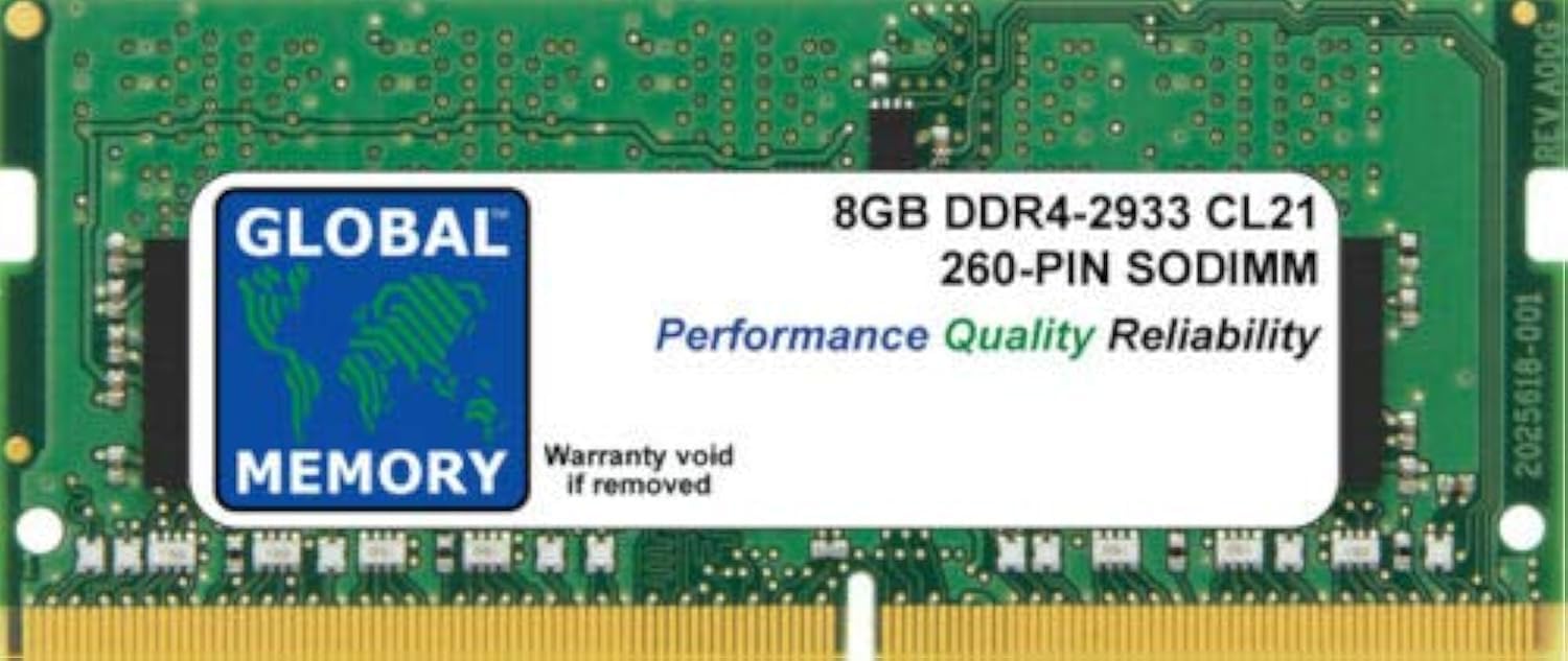 8GB DDR4 2933MHz PC4-23400 260-PIN SODIMM PAMIĘĆ RAM DLA LAPTOP/NOTNIKI