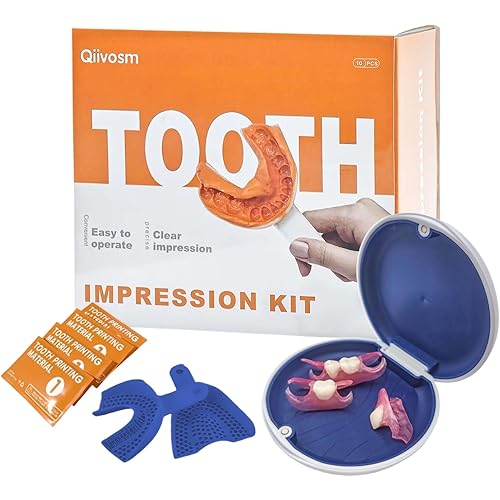 Custom Removable Dentures – Personalized Partial Denture Set for Tooth Replacement | 1–Multi-Tooth Coverage with Storage Case | Comfortable Wear for teeth (1 Tooth)
