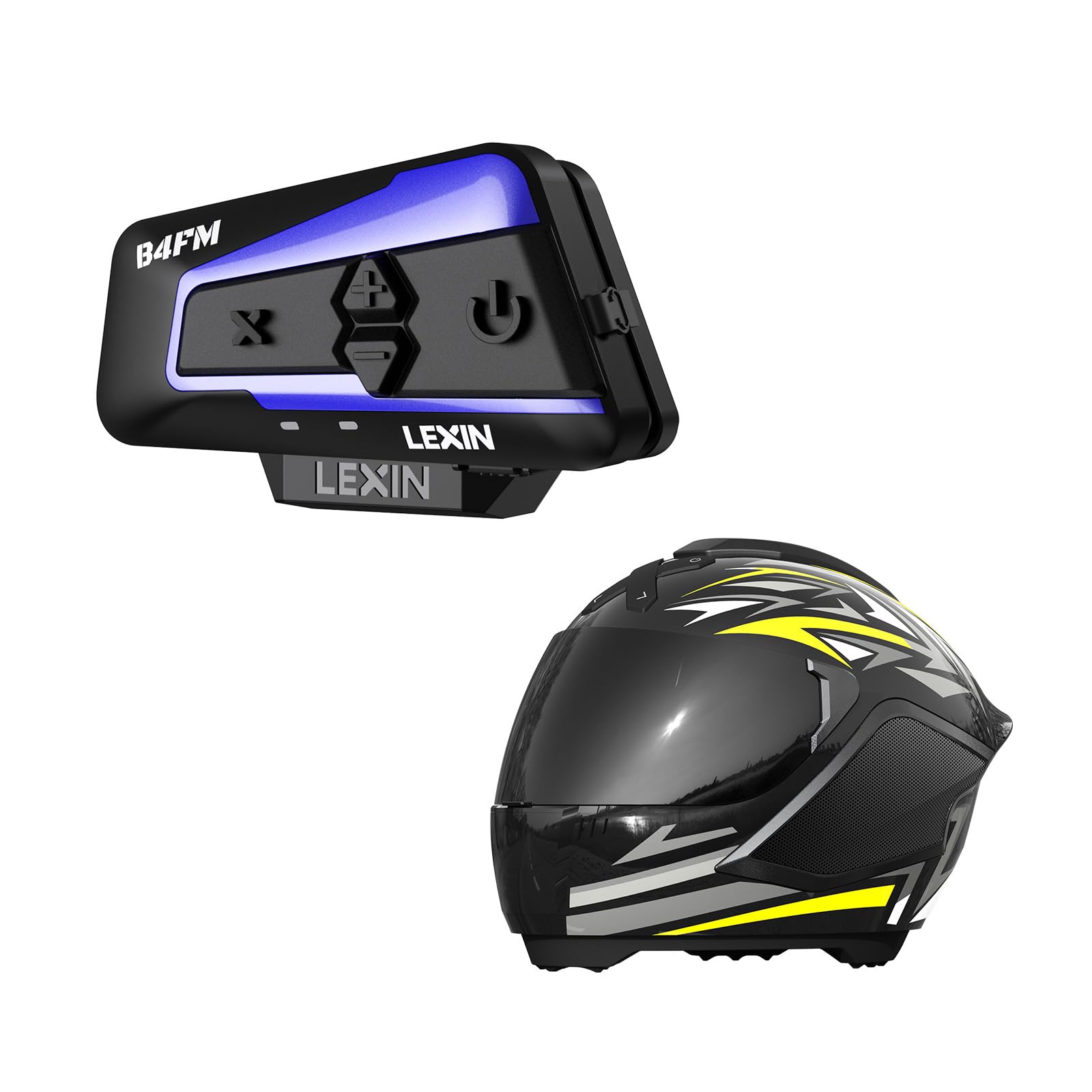 Amazon.co.jp: 【LEXIN 公式】LX-B4FM バイク用インカム と Bluetooth
