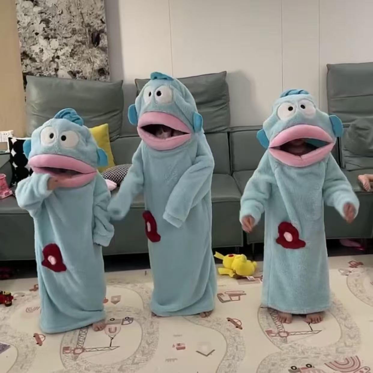 Unisex cute and sexy cartoon capybara and shark coral fleece onesie pajamas and pants. Christmas party robes and loungewear.