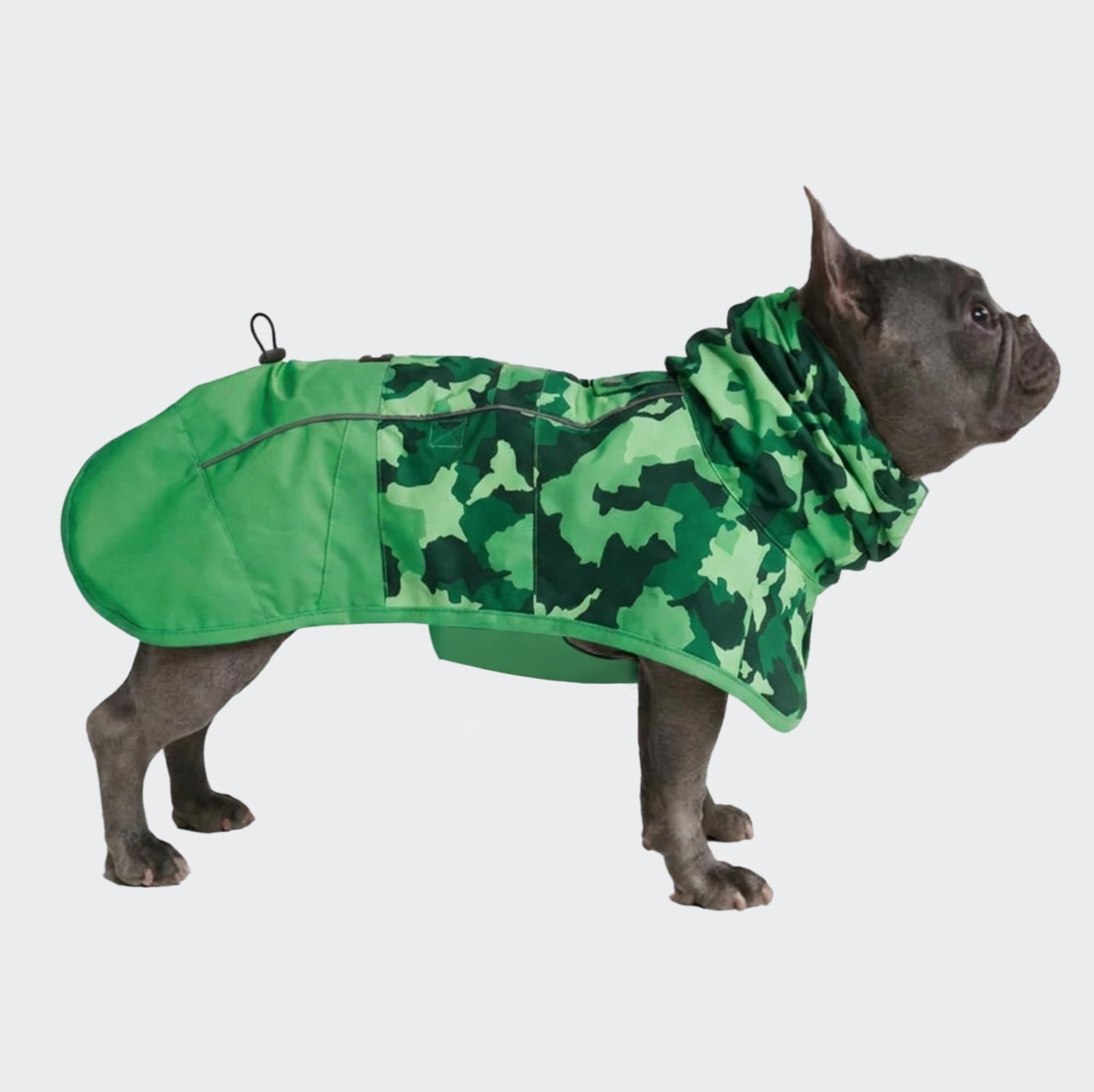 Spark Paws Dog Raincoat - Waterproof Rain Jacket w/Hood, Full Coverage