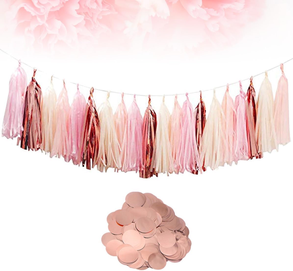Colorful Tassel Confetti Party Set with 10g Paper Filler Decoration image 4