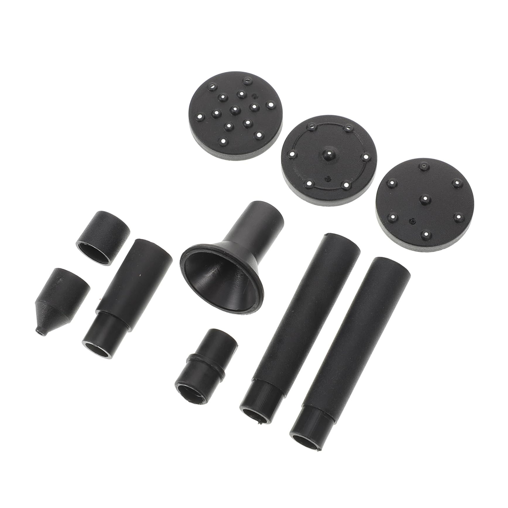 OFFSCH Solar Fountain Nozzle Set 10 Pieces for Bath Pool Easy to Install Durable Plastic 11 Different Patterns