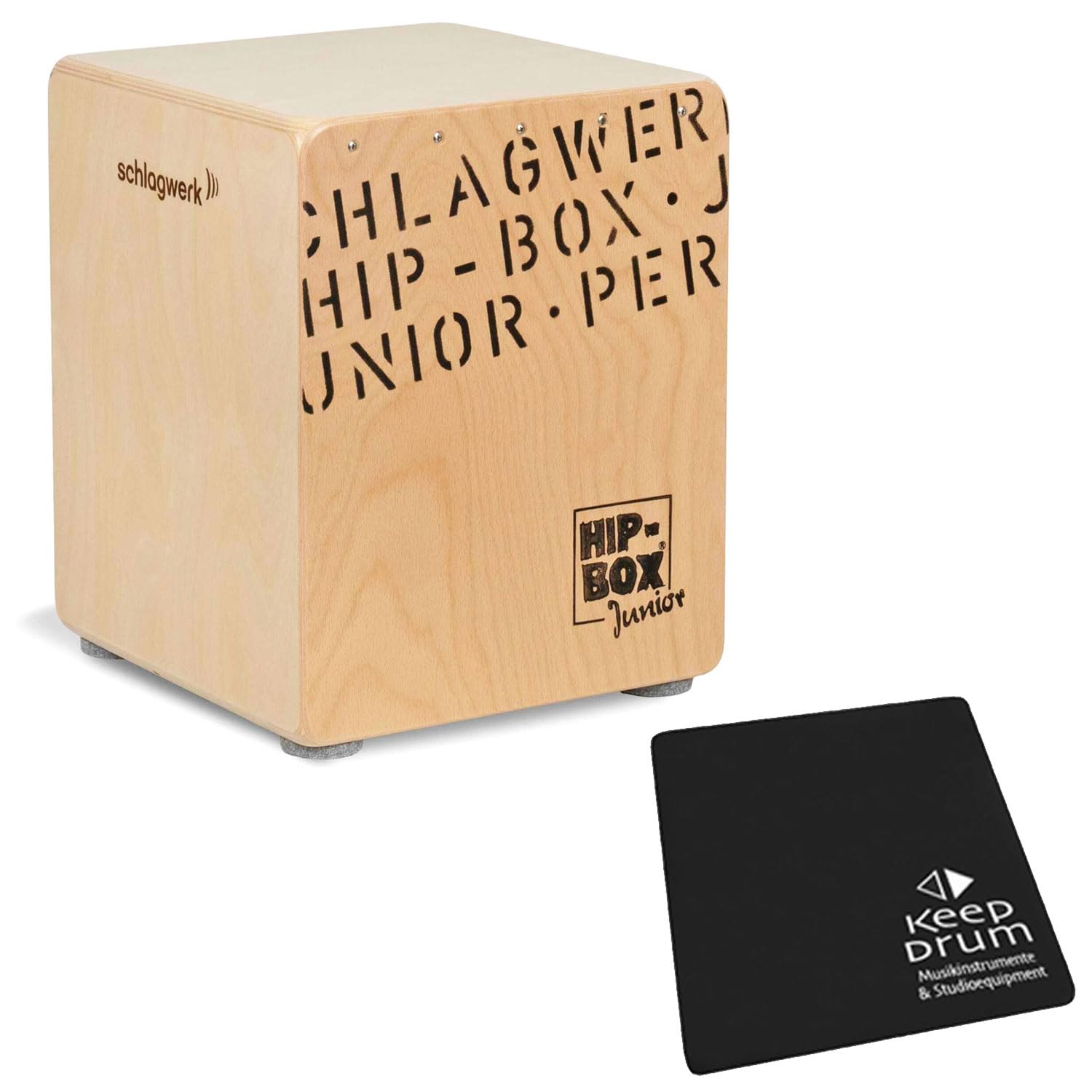 Schlagwerk CP401 Hip Box Kindercajon Junior Cajon + keepdrum Sitzpad