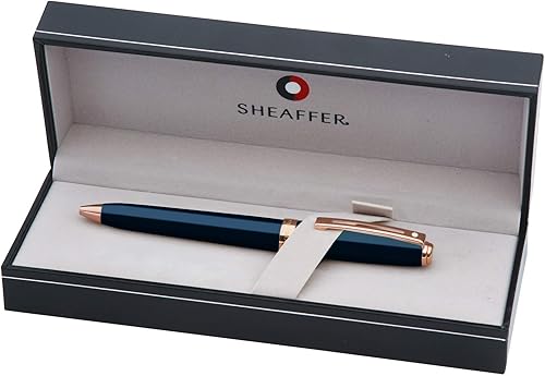 Miniatura 3 de Sheaffer Bolígrafo Prelude azul cobalto con ribete de tono oro rosa