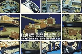 Eduard Accessories 35521 Model Building Accessories SD.Kfz 181 Tiger I Zimmerit