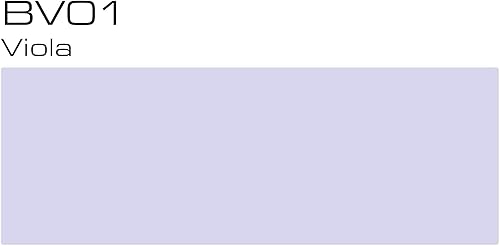 Miniatura 2 de Copic - Marcador de boceto, barril ovalado, punta mediana ancha y súper pincel, BV01 Viola (BV01-S)