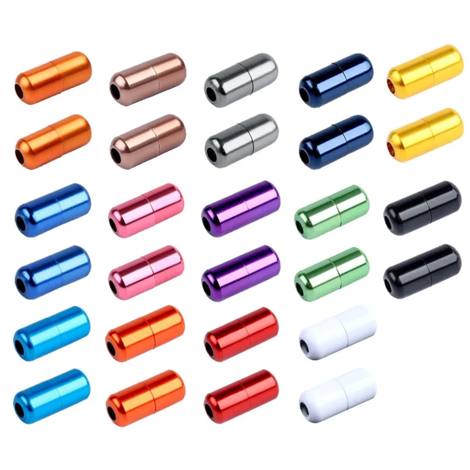Lot de 20 paires de lacets élastiques en demi-cercle sans nœud pour chaussures de sport, boucle capsule rapide