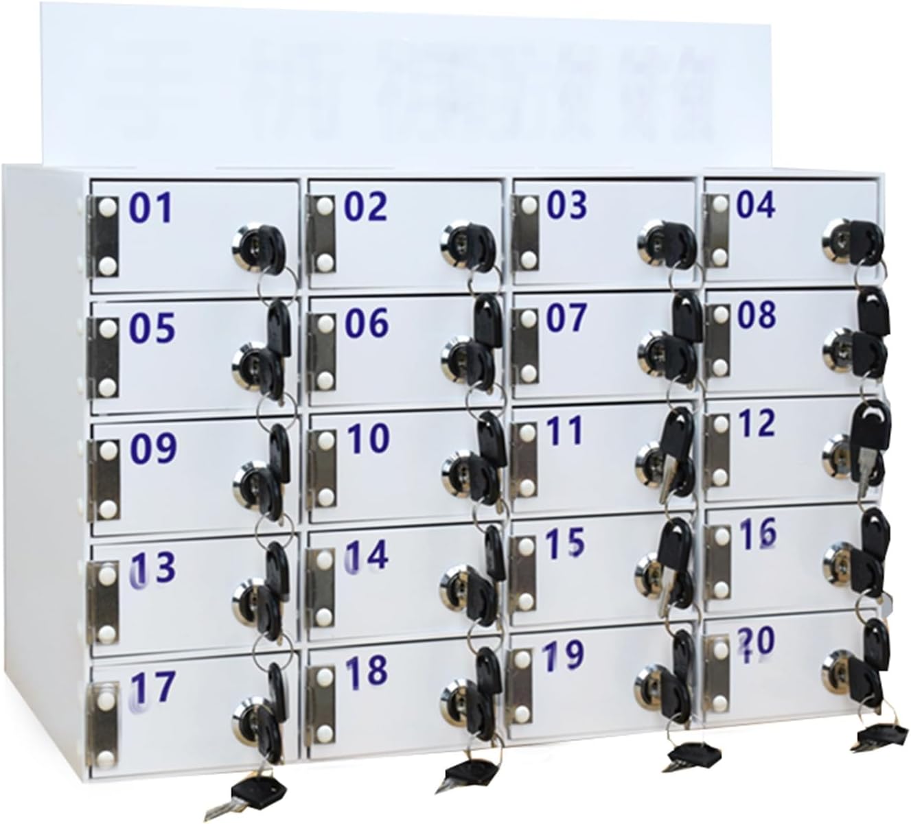 Mobile Phone Storage Cabinet,Mobile Phone Storage Locker, Mobile Phone Cabinet with Numbered and Lock, for Students Exams Classroom Office Factory Meeting