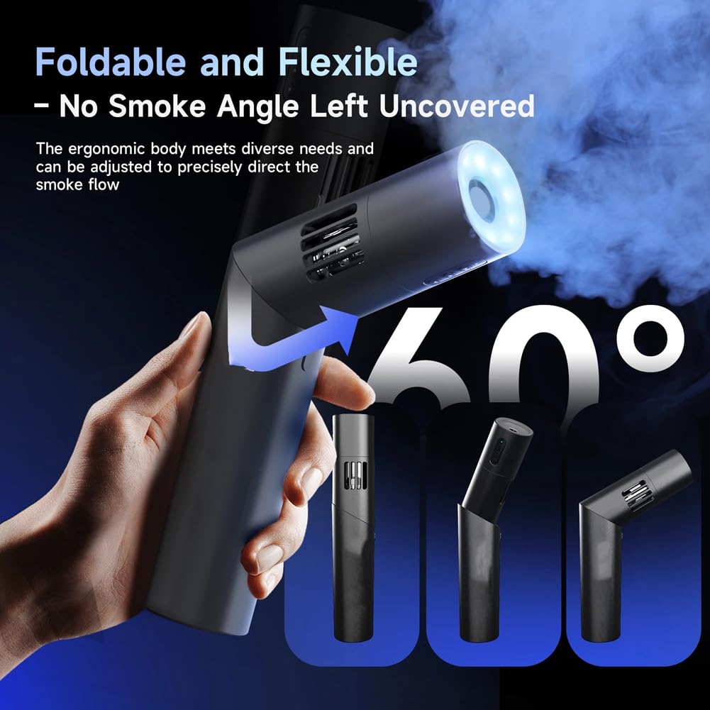 Máquina de Humo Portátil Plegable CF5 para Fotografía, con Control Inalámbrico, para Crear Efectos de Humo para Videos, Fiestas, Fotografías y Películas.